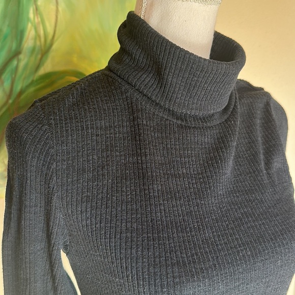 🎉2xHost Pick🎉 Banana Republic Ribbed Turtleneck - Picture 2 of 7